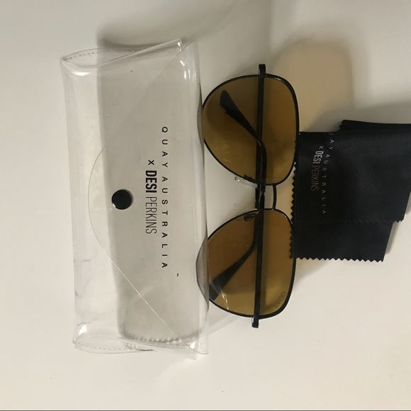 Accessories - Quay Australia x Desi Perkins Sahara Olive Green